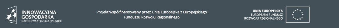 Projekt współfinansowany przez Unię Europejską z Europejskiego Funduszu Rozwoju Regionalnego
